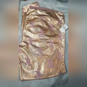 Disney Mickey Leggings Rose Gold